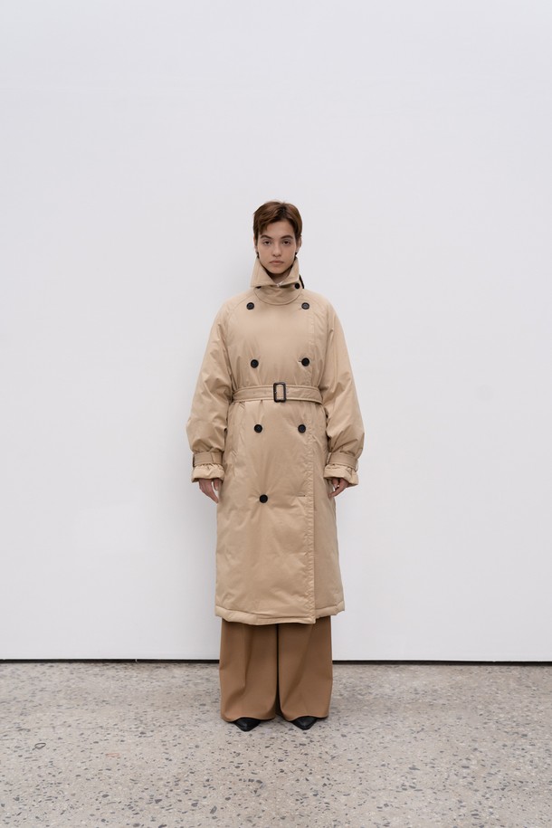 JAIN SONG - 트렌치코트 - [22FW] Jain Song Goose Down Trench Coat [JVJC201]