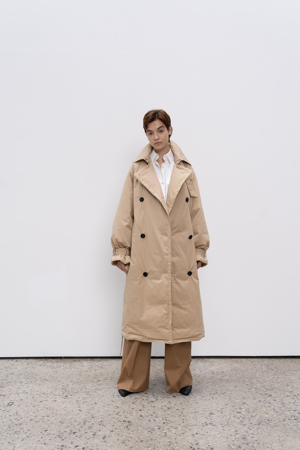 JAIN SONG - 트렌치코트 - [22FW] Jain Song Goose Down Trench Coat [JVJC201]