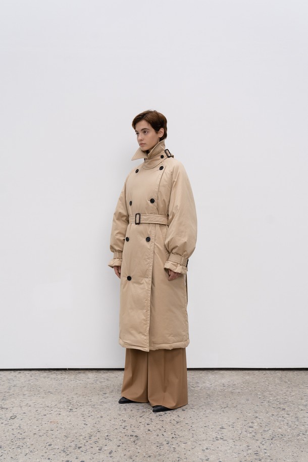 JAIN SONG - 트렌치코트 - [22FW] Jain Song Goose Down Trench Coat [JVJC201]