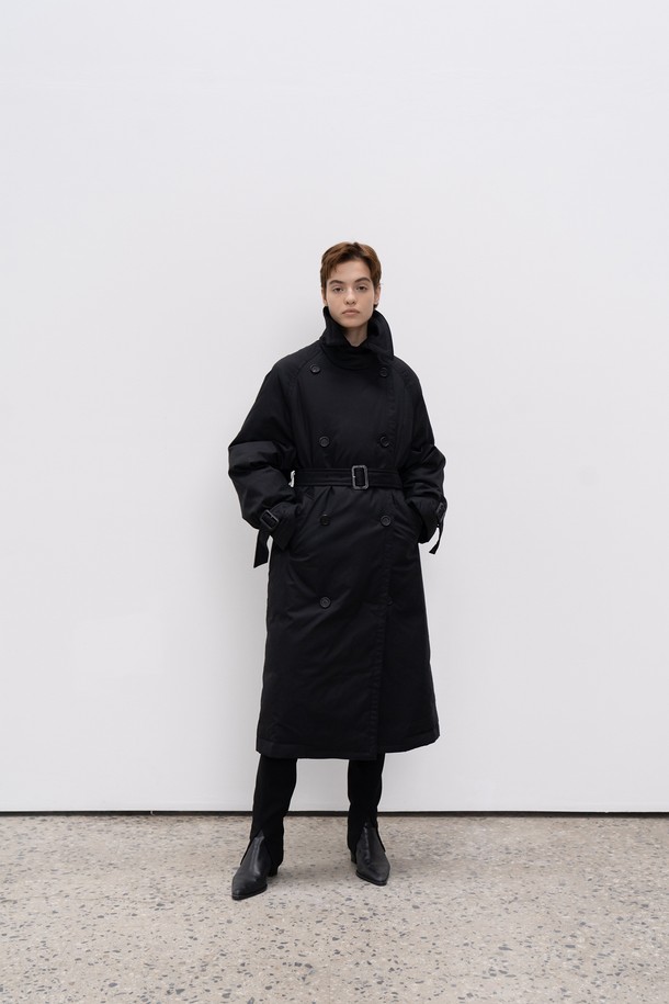 JAIN SONG - 트렌치코트 - [22FW] Jain Song Goose Down Trench Coat [JVJC201]