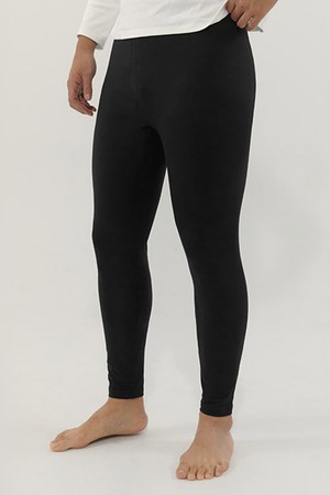 히트터치 남성용 발열 기모 타이즈_BLACK-a