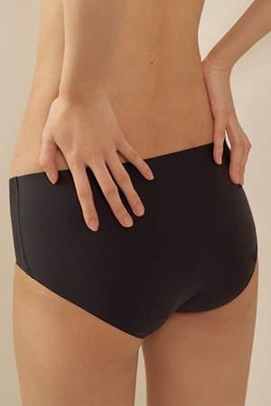 쉬어 맥스텐션 심리스 팬티_BLACK-a