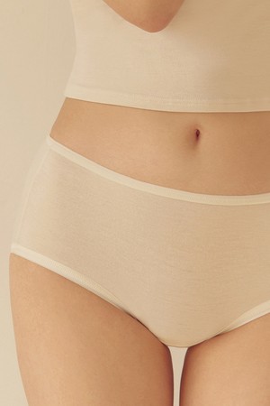 [2SET] 쉬어 팬티 모달_BEIGE-a