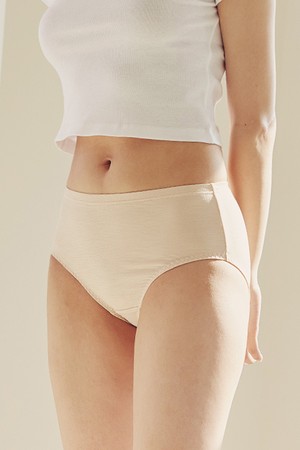 오가닉 코튼 매트쿨링 인견 매드팬티 - 베이직_BEIGE-a