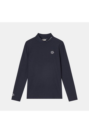 Planet High neck Long sleeve Women_NAVY-a