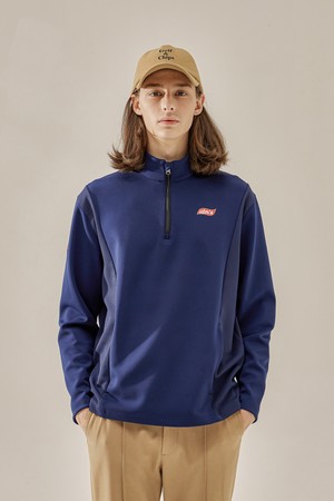 퍼포먼스 반집업 남성_NAVY-a