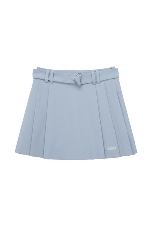 벨트 스커트 여성_BLUE-a