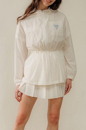 후드 바람막이 자켓 여성_WHITE-a