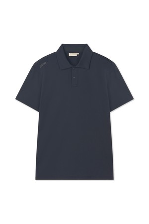와이드 카라 폴로 남성_NAVY-a