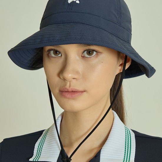 스페이스쉽 메쉬 버킷햇 여성