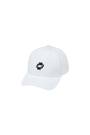 Unisex Baseball Structured Cap (WHITE)_WHITE-a