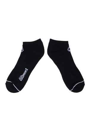 Unisex Ankle Basic Socks (BLACK)_BLACK-a