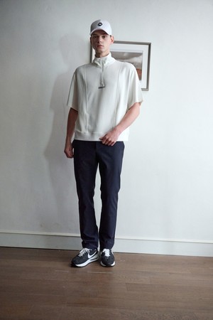 Mens Straight Fit Basic Pants (NAVY)_NAVY-a