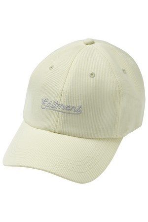 Unisex Logo Rib Ballcap (LIGHT YELLOW)_YELLOW-a