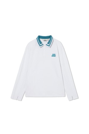 Mens Basic-Fit Snap Button Pique Shirts (WHITE)_WHITE-a