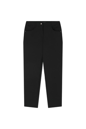 Womens Timeless Straight-Fit Pants (BLACK)_BLACK-a