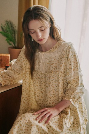 실로나 7부 원피스 레몬 (75D)_YELLOW-a