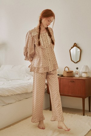 앤의 꽃망울 7부 투피스 진베이지 (30수)_BEIGE-a