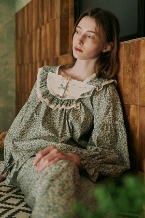 마르다 긴팔 투피스 연카키 (30수)_KHAKI-a