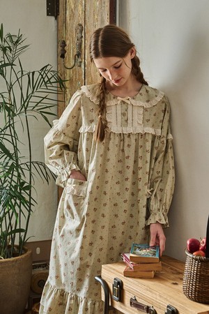 앤의 새싹 긴팔 원피스 그린 (40수)_GREEN-a