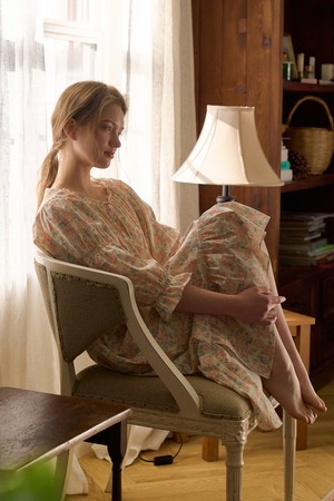 마리엘 7부 원피스 크림 (32수)_IVORY-a