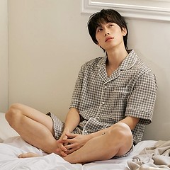 마셀 반팔 남성페어 블랙 (32수)-a