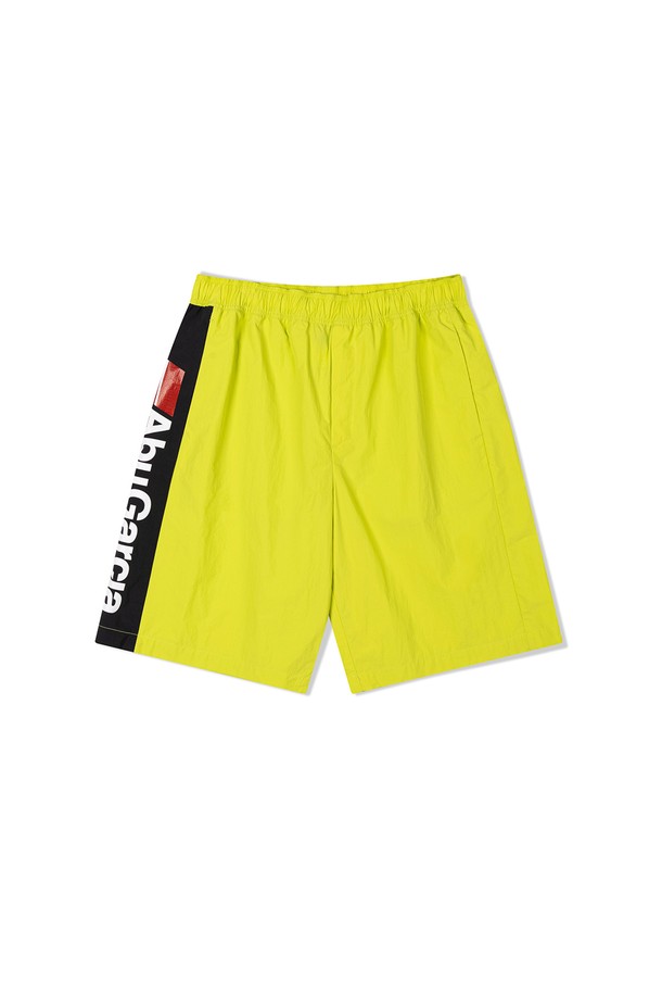 Abu Garcia - 하프팬츠 - LOOSE FIT 5.5부 팬츠 NEON GREEN