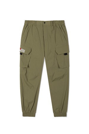 SEMI SLIM 조거 카고 팬츠 KHAKI