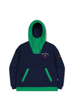 클래식 릴 로고 후디 NAVY