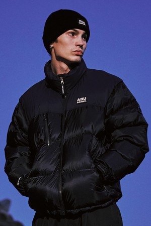 하이넥 스포티 다운 자켓 NAVY