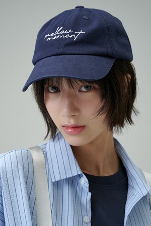 멜로우 모먼트 볼캡 (네이비)