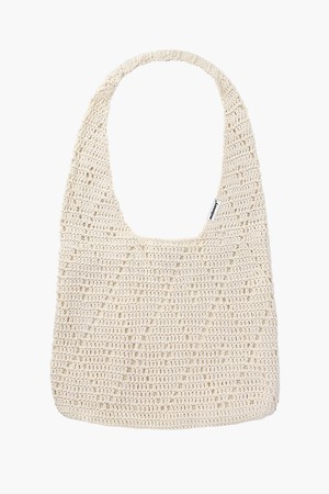 크로쉐 니트 숄더백 (크림)