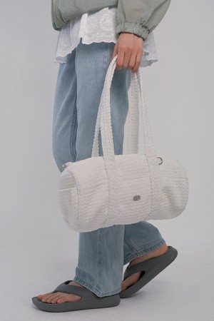 패브릭 더플백 (화이트)