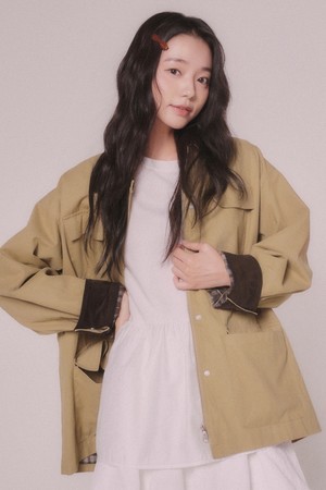 코듀로이 콤비 워크 자켓 (2color)