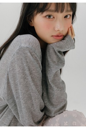 시스루 립 티셔츠 (3color)