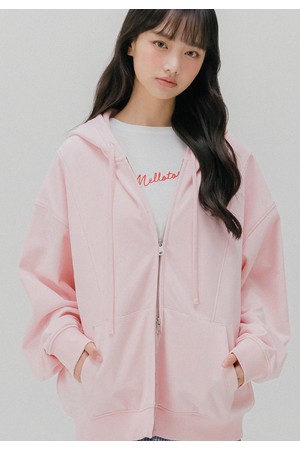 후드 스웨트 집업 점퍼 (2color)