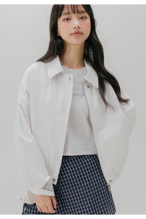 코튼 블루종 자켓 (2color)