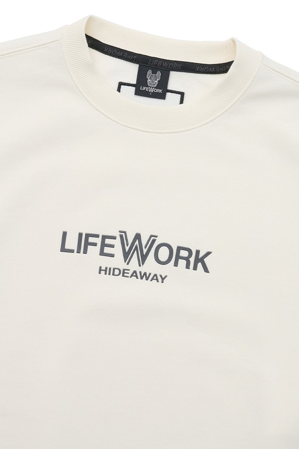 LIFEWORK - 스웨트셔츠 - 올데이 고주파 맨투맨