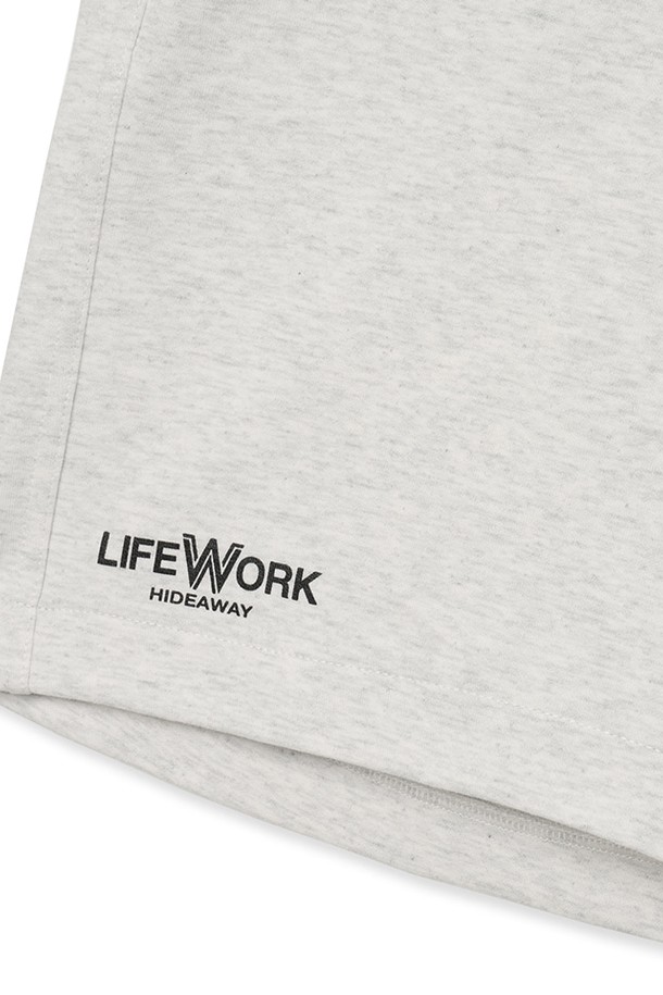 LIFEWORK - 하프팬츠 - 뉴 코인 와펜 숏 팬츠