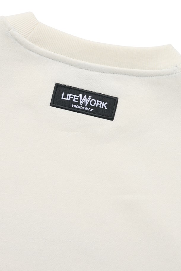 LIFEWORK - 스웨트셔츠 - 올데이 고주파 맨투맨