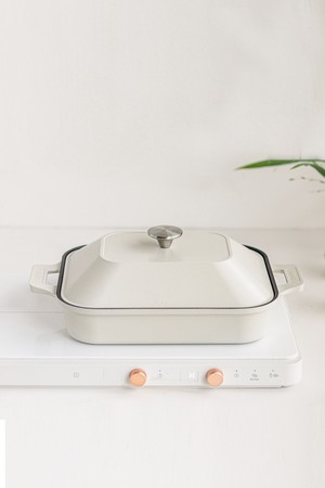 닥터하우스 IH인덕션 브리오 사각 그릴팬 30X24 (크림)