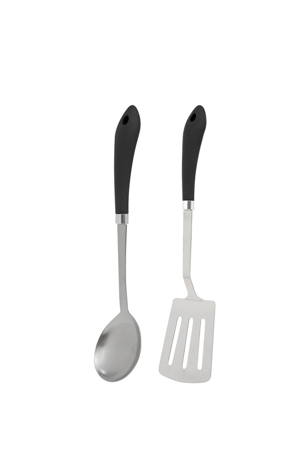 닥터하우스 영 스텐 요리스푼 + 뒤집개 세트는 주방 조리 시 유용한 스테인리스 스틸 소재의 주방용품 세트입니다. 위생적인 스테인리스 스틸 304 재질로 제작되어 반영구적으로 사용 가능하며, 변색 우려가 적습니다. 심플하고 실용적인 디자인으로, 걸이용으로 편리하게 보관할 수 있습니다. 세트 구성품은 국자, 요리스푼, 뒤집개, 미니 거품기, 건지기 중/소, 감자칼로 구성되어 있어 다양한 요리에 활용할 수 있습니다. 손잡이는 베이클라이트 소재로 제작되었으며, 열탕 소독이 가능하여 위생적으로 사용할 수 있습니다.
