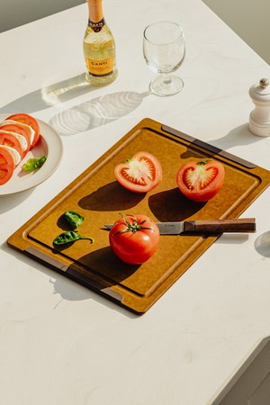 닥터하우스 데일리 우드 압축 도마[소]_다크브라운