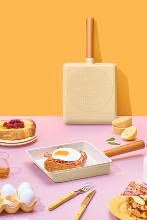 닥터하우스 오미자 인덕션호환 계란말이 사각팬 22cm