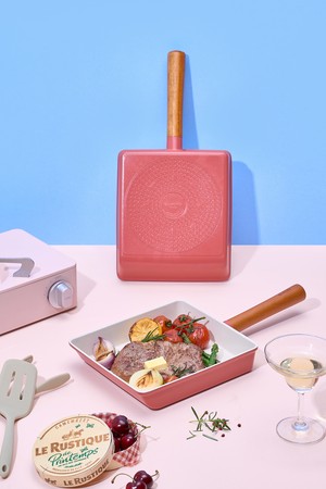 닥터하우스 오미자 인덕션호환 계란말이 사각팬 22cm