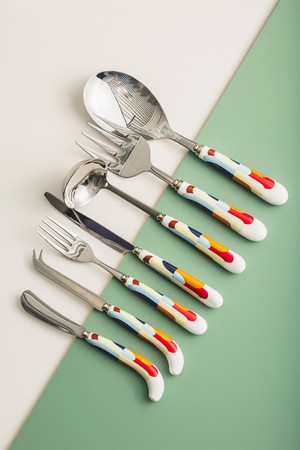 닥터하우스 빅토리아 스푼 포크 나이프 커트러리 6종 세트