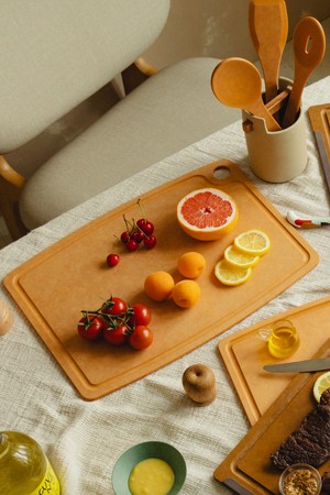 닥터하우스 데일리 우드 압축 도마[대]_라이트베이지