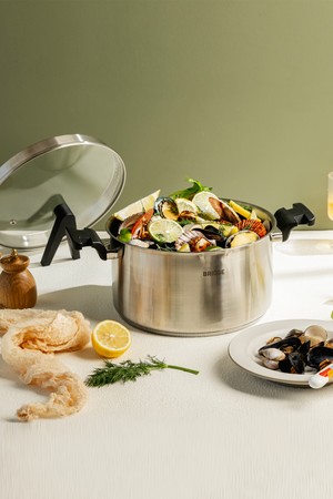 닥터하우스 브리지 스텐 인덕션 양수냄비 24cm