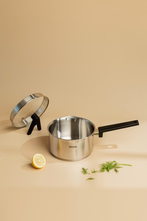 닥터하우스 브리지 스텐 인덕션 편수냄비 18cm