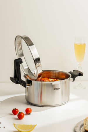 닥터하우스 브리지 스텐 인덕션 양수냄비 20cm